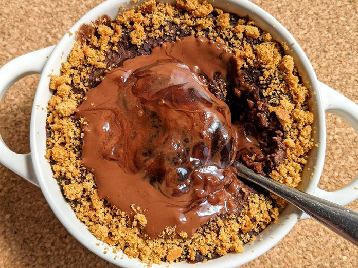 Vegan Chocolate Orange Baked Oats