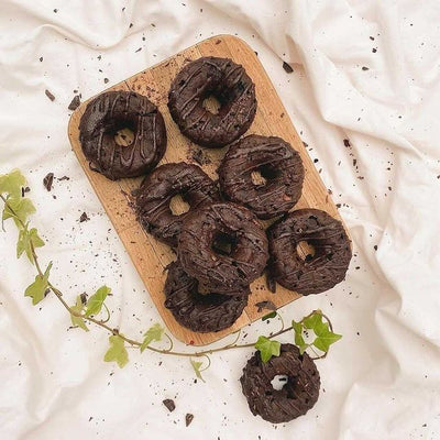 Chocolate Protein Doughnuts