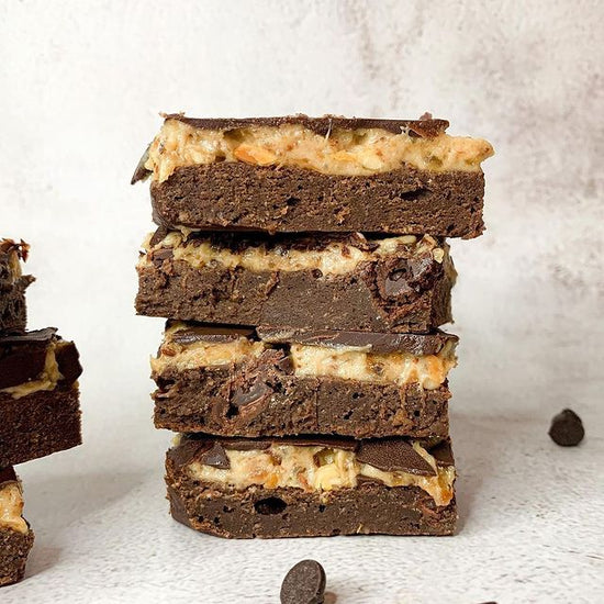 Protein Snickers Brownie