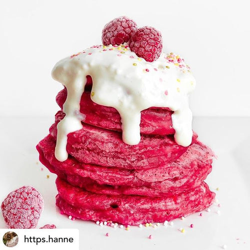 Awesome Vegan Red Velvet Pancakes