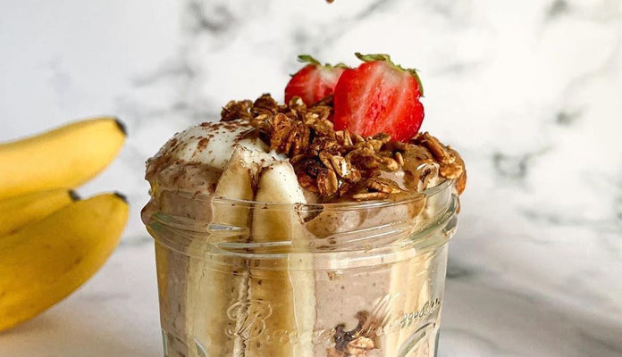 Chocolate Protein Overnight Oats