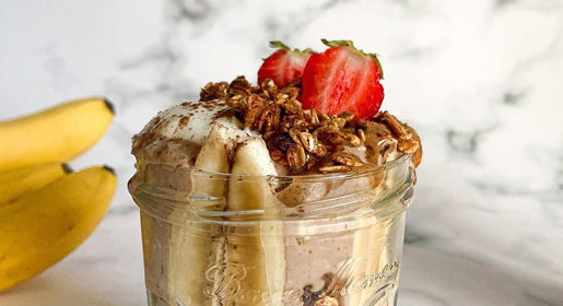 Chocolate Protein Overnight Oats
