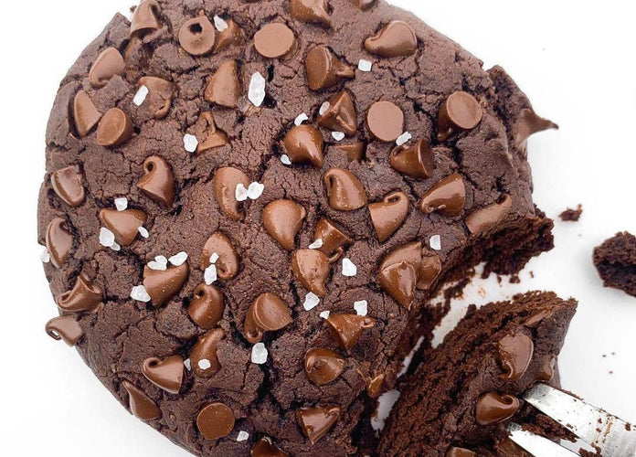 Single Serve Double Chocolate Chip Protein Cookie