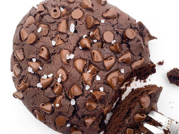 Single Serve Double Chocolate Chip Protein Cookie