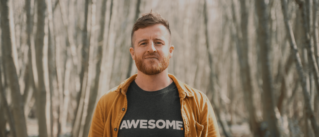 Ben Coomber, founder, looking at camera smiling