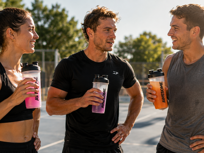 Awesome Hydrate electrolyte powder in four flavours