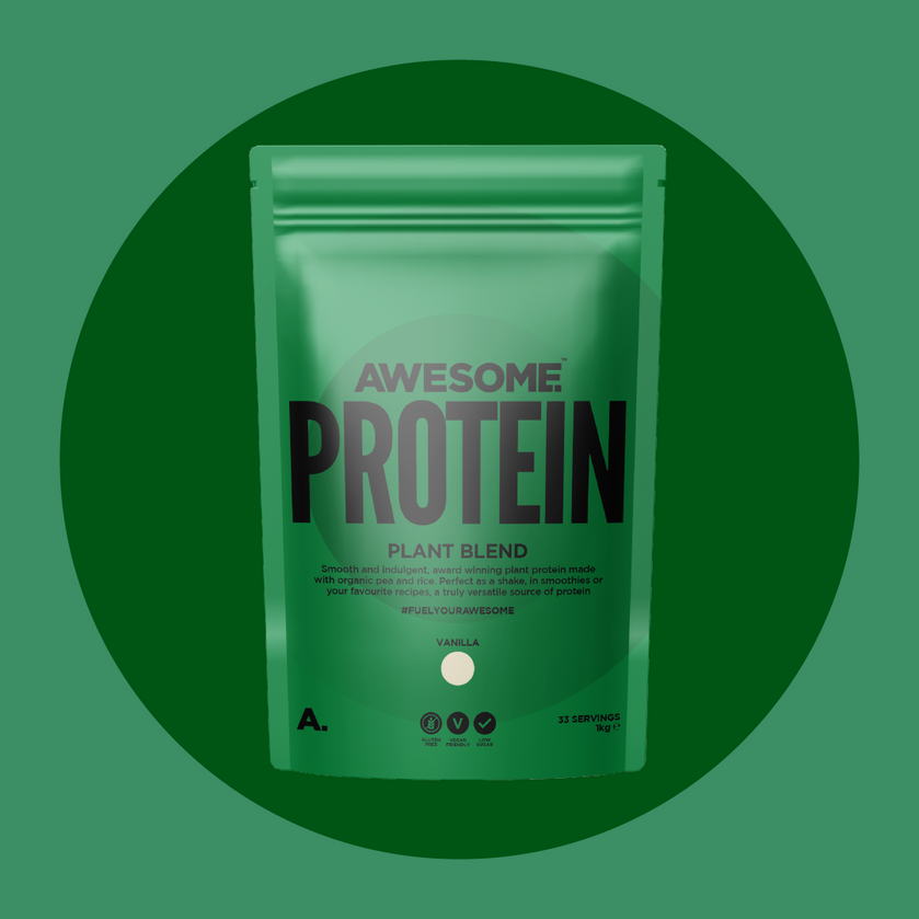 Awesome Protein  Plant Based Protein Powder, Vegan Protein